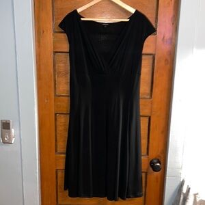 Women’s jersey black dress Forever large